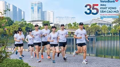VietinBank tổ chức Giải chạy trực tuyến “35 năm Khát vọng tầm cao mới”