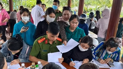 Cục Cảnh sát hình sự ra khuyến cáo về hoạt động hụi, họ