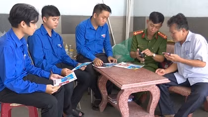 129 xã, phường ở Tiền Giang hoàn thành và vượt chỉ tiêu kích hoạt định danh điện tử