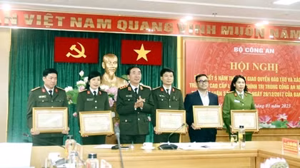 Tổng kết 5 năm thí điểm giao quyền đào tạo trình độ cao cấp lý luận chính trị trong CAND