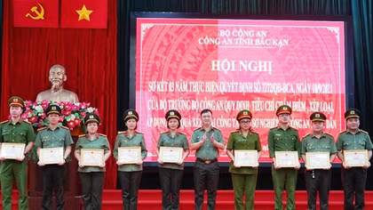 Công an tỉnh Bắc Kạn nâng cao chất lượng công tác Hồ sơ nghiệp vụ CAND