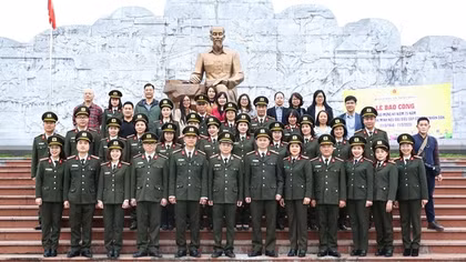Xúc động tri ân tại nơi khởi nguồn Sáu điều Bác Hồ dạy CAND