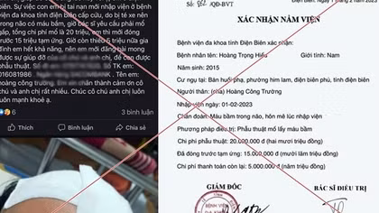 Cảnh giác với thủ đoạn giả mạo giấy tờ, kêu gọi từ thiện để lừa đảo