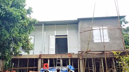 Hà Tĩnh đẩy nhanh tiến độ xây dựng nhà ở cho hộ nghèo