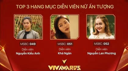 Kiều Anh, Khả Ngân, Lan Phương cạnh tranh giải Diễn viên nữ ấn tượng