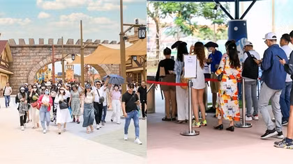 Khoảnh khắc ấn tượng trong ngày đầu Wonderland Water Park mở cửa