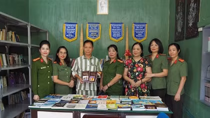 Xây dựng “Tủ sách hướng thiện”, phát triển văn hóa đọc tại các trại giam