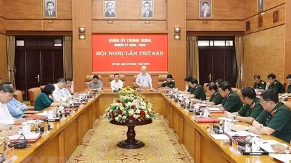 Phát biểu của Tổng Bí thư Nguyễn Phú Trọng, Bí thư Quân uỷ Trung ương tại Hội nghị Quân uỷ Trung ương 6 tháng đầu năm 2023
