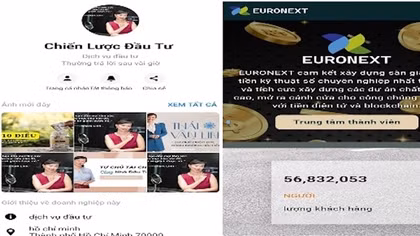 Bị lừa 1,3 tỷ đồng vì đầu tư chứng khoán trên Facebook