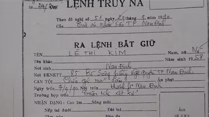 Bắt tú bà trốn truy nã 33 năm