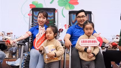 “Tuần lễ hồng EVN” thu được 9.969 đơn vị máu