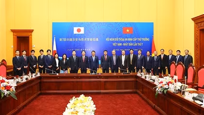 Việt Nam - Nhật Bản không ngừng tăng cường hợp tác trên lĩnh vực an ninh