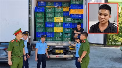 10 tấn gà đông lạnh không nguồn gốc, theo xe tải từ Nam ra Bắc tiêu thụ
