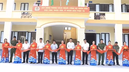 Hà Tĩnh hoàn thành xây dựng nhà ở doanh trại Công an xã trước tiến độ