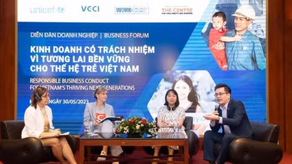 Thúc đẩy kinh doanh có trách nhiệm vì tương lai bền vững cho thế hệ trẻ Việt Nam