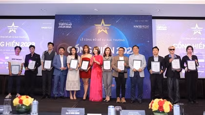 Giải Cống hiến 2023 mở rộng sang lĩnh vực thể thao
