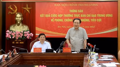 Bước ngoặt nổi bật trong đấu tranh phòng, chống tham nhũng, tiêu cực