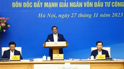 Thủ tướng Phạm Minh Chính: Quyết tâm giải ngân ít nhất 95% kế hoạch được giao