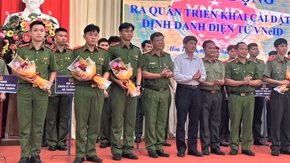 Tuổi trẻ Công an Tây Ninh ra quân thực hiện Đề án 06 của Bộ Công an