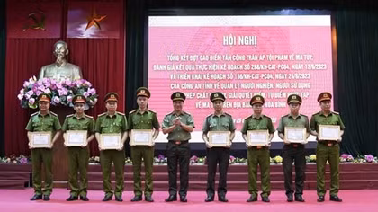 Khám phá án đạt 100% trong cao điểm tấn công tội phạm ma túy