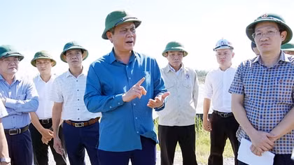 Tập trung tháo gỡ khó khăn, đẩy nhanh tiến độ dự án nghìn tỷ