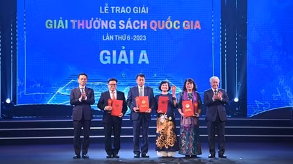 41 tác phẩm được trao Giải thưởng Sách Quốc gia lần thứ 6
