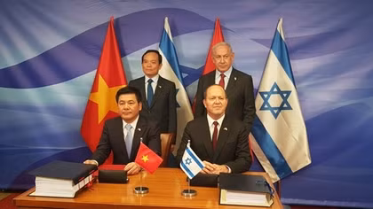 Việt Nam và Israel ký kết Hiệp định Thương mại tự do