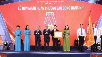 Cục Báo chí kỷ niệm 20 năm thành lập và đón nhận Huân chương Lao động hạng Nhì