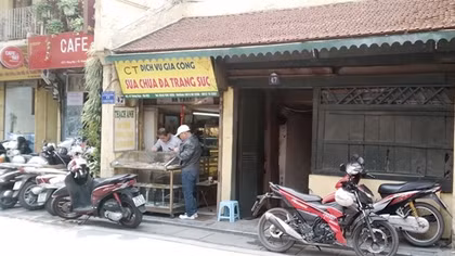 Phố vàng phố bạc lung linh