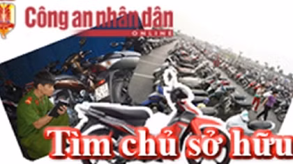 Công an phường Thịnh Liệt tìm chủ sở hữu xe Honda Wave