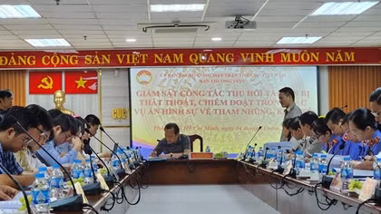 TP Hồ Chí Minh kiến nghị các biện pháp thu hồi tài sản trong các vụ án tham nhũng