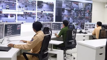 Giám sát, xử lý vi phạm giao thông qua camera trên thành phố ngàn hoa