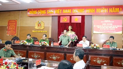 Lấy ý kiến đóng góp các dự án luật do Bộ Công an chủ trì, soạn thảo
