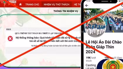 Lập website giả VTV, tuyển thi áo dài để lừa đảo