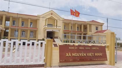 Dự án trụ sở xã ở Cà Mau “quên” chuyển mục đích sử dụng đất