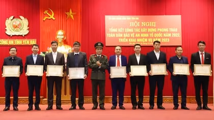 Yên Bái xây dựng hơn 1.000 mô hình phòng, chống tội phạm