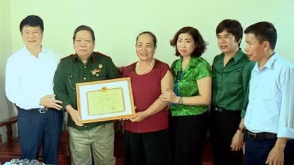Gia đình thương binh ở Quảng Ninh hiến hơn 737m2 đất để xây dựng trường học
