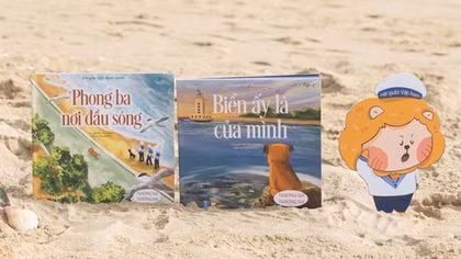 “Trường Sa - Biển ấy là của mình” - bộ sách truyền tình yêu biển đảo cho thiếu nhi