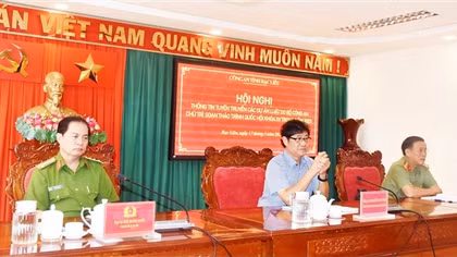 Bạc Liêu lấy ý kiến các dự án luật do Bộ Công an chủ trì soạn thảo