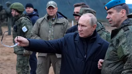 Tổng thống Putin đích thân tới Kherson