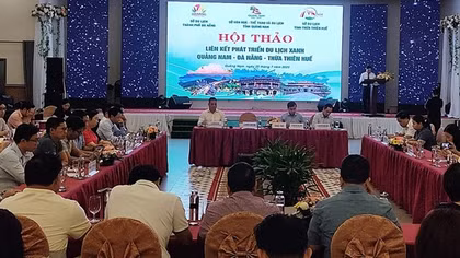 Tăng cường liên kết phát triển du lịch xanh Quảng Nam - Đà Nẵng - Thừa Thiên Huế