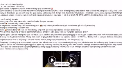 Tạm đình chỉ công tác thầy giáo bị tố “gạ tình” nữ sinh viên