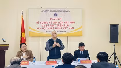 Tọa đàm “Đề cương về văn hóa Việt Nam và sự phát triển của văn học nghệ thuật Việt Nam”