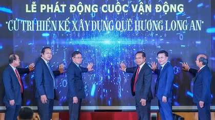 Phát động cuộc vận động “Cử tri hiến kế xây dựng quê hương Long An”