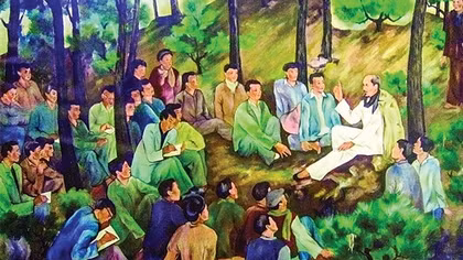 Rừng thông in dấu chân Người