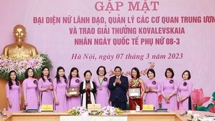 Thực hiện tốt công tác cán bộ nữ, bình đẳng giới, góp phần vào thành tựu chung của đất nước