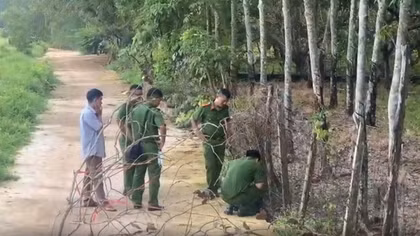 Phát hiện thi thể bé sơ sinh mất 1 chân ở Bình Phước