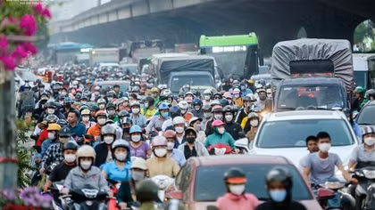 Hà Nội lập đề án cấm xe máy ở các quận