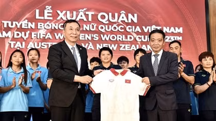 Đội tuyển nữ Việt Nam xuất quân tham dự World Cup 2023
