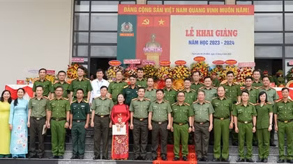 Đại học CSND và Cao đẳng CSND II khai giảng năm học mới